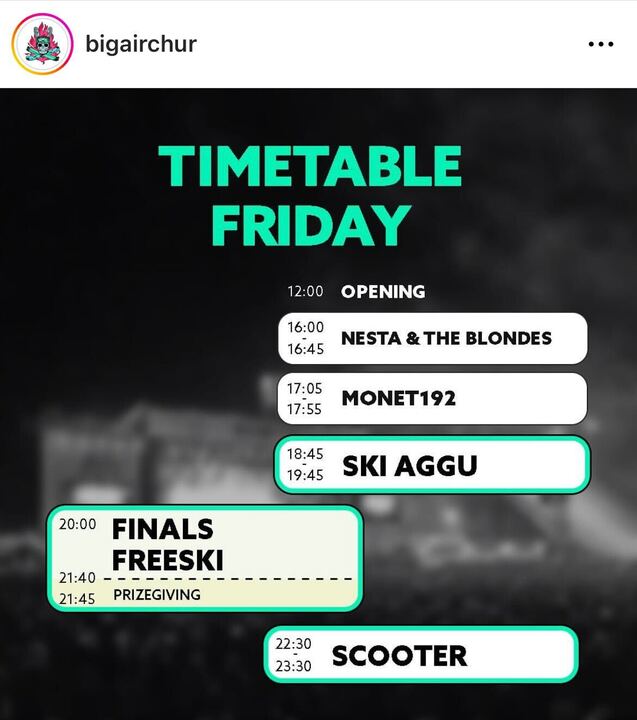 Bild Instagram Big Air