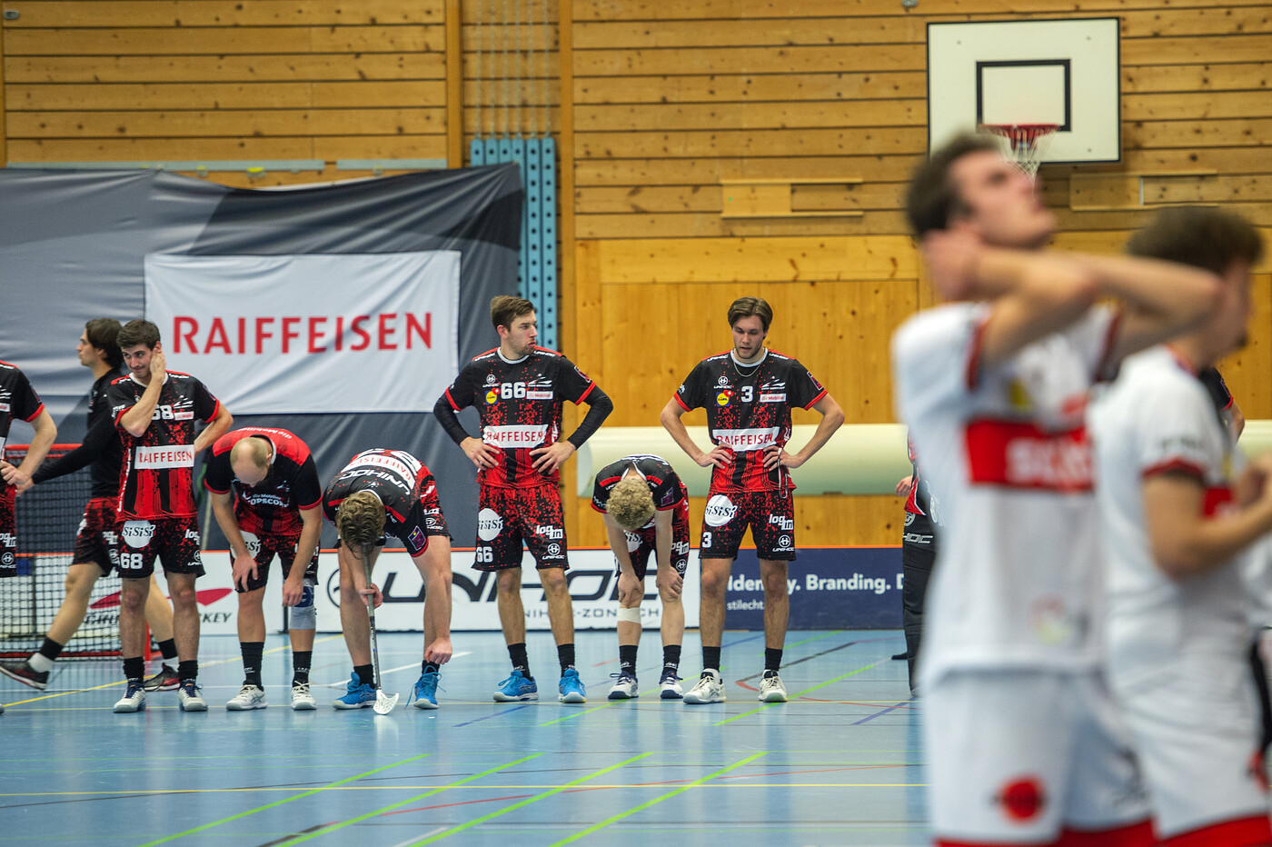 Niederlagenserie: Auch im zehnten Spiel zieht Chur Unihockey den Kürzeren.