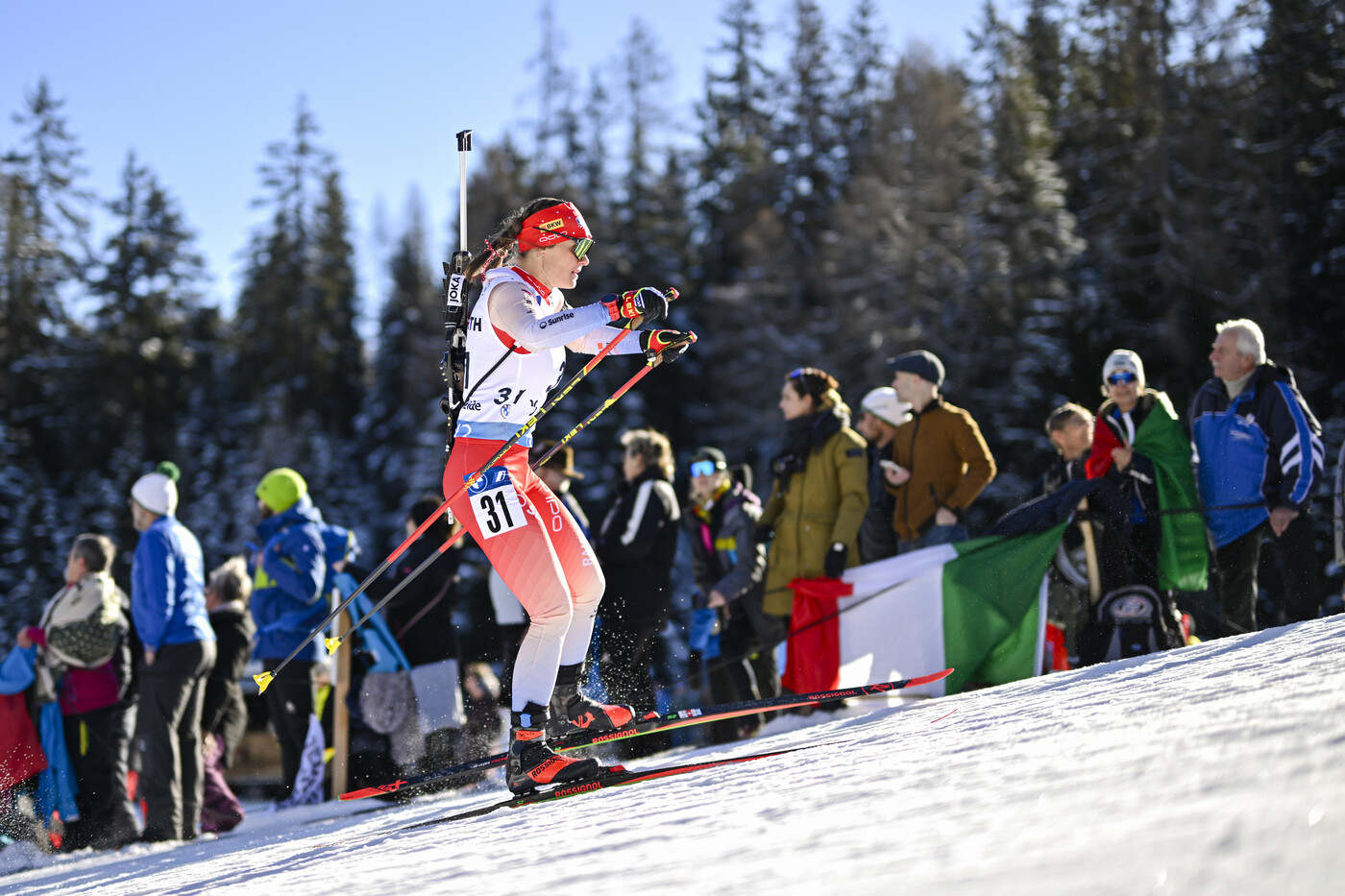Weltcuperfahrung in dieser Saison: Lea Meier gehört zum Schweizer Aufgebot für die EM.