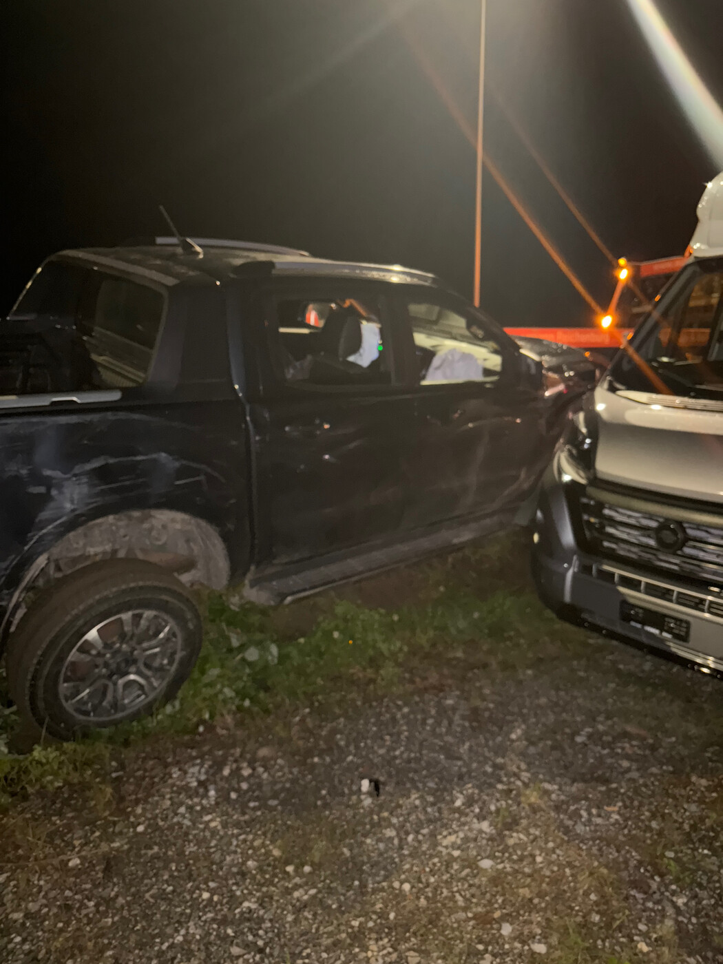 Mit parkiertem Wohnmobil kollidiert: Dem Unfallverursacher wurde der Führerausweis vor Ort entzogen.