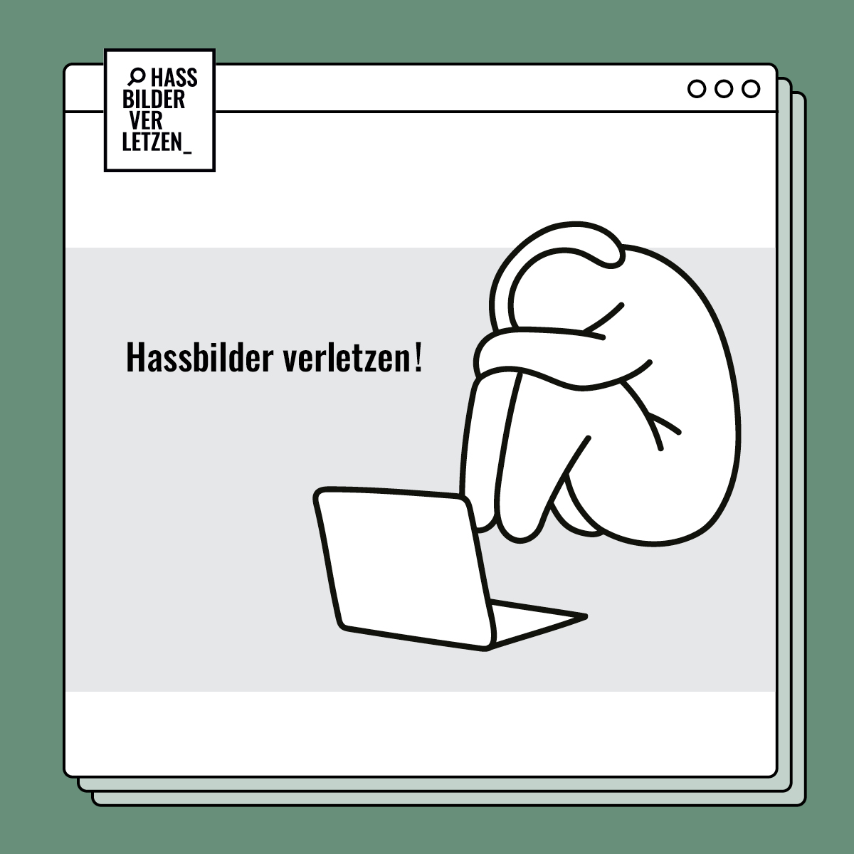 Citicen Science: Für ihr Forschungsobjekt hat das Team um Franziska Oehmer-Pedrazzi die Bevölkerung aufgerufen, Hassbilder einzusenden.