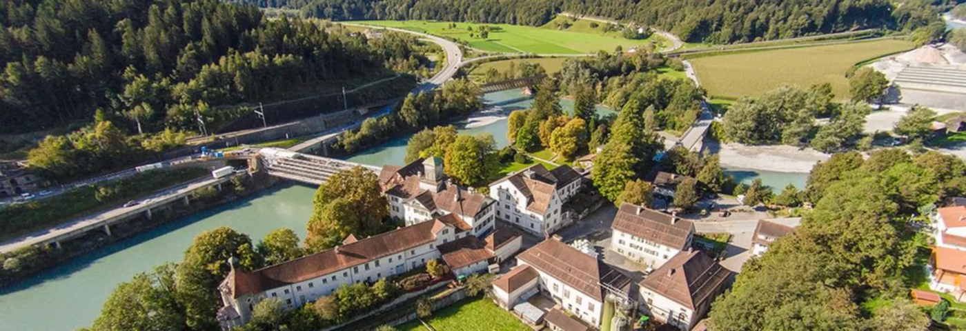 Zusammenfluss: Hier kommen der Hinter- und der Vorderrhein zusammen.