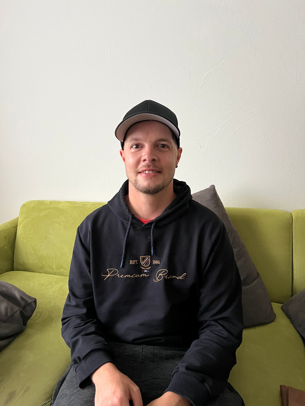 Michael Cipriani trägt trotz seines Schicksalsschlags immer ein Lächeln im Gesicht.