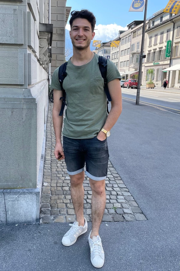 Francesco Fragapane, 24 Jahre, aus Mollis. 