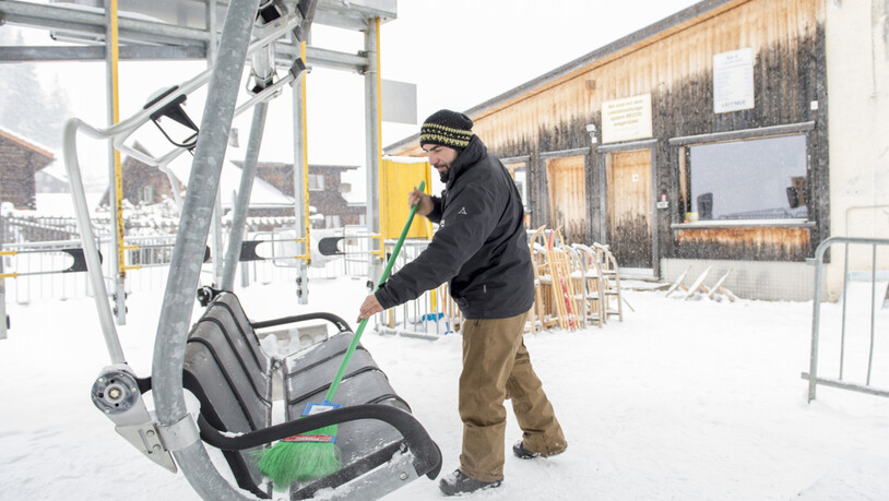 In Tschiertschen fehlt aktuell der Schnee. ARCHIV