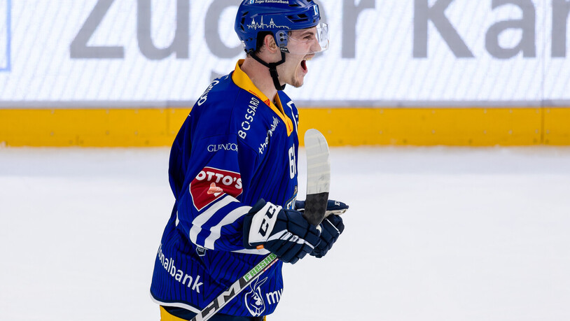 Verteidiger aus Pontresina: Nico Gross ist beim EV Zug zum Stammspieler und Schweizer Meister geworden.