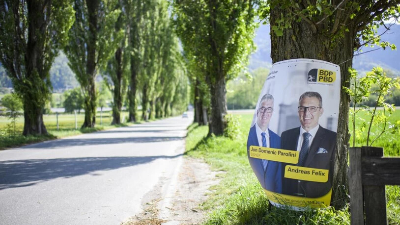 SCHWEIZ WAHLEN GRAUBUENDEN