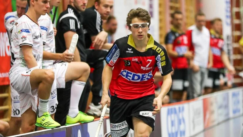 Unihockey:  UHC Alligator Malans in der Halle Lust, Maienfeld