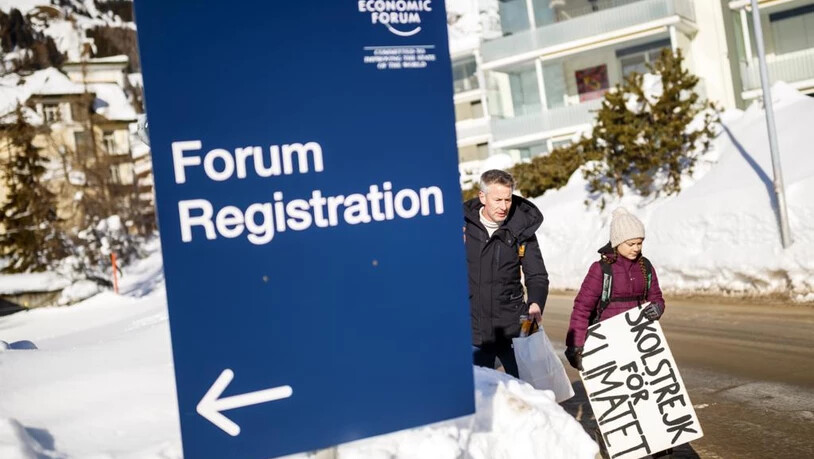SWITZERLAND CLIMATE ACTIVIST GRETA THUNBERG WEF 2019