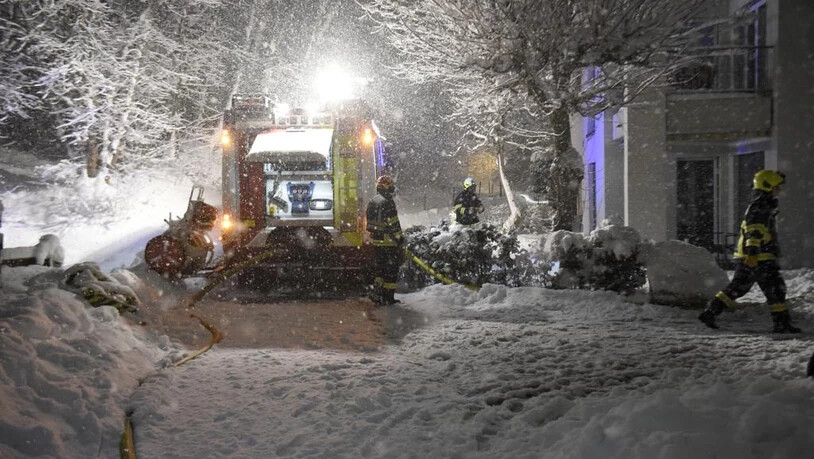 Wohnungsbrand in Chur