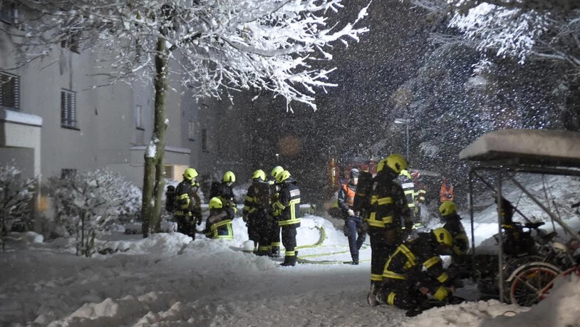 Wohnungsbrand in Chur