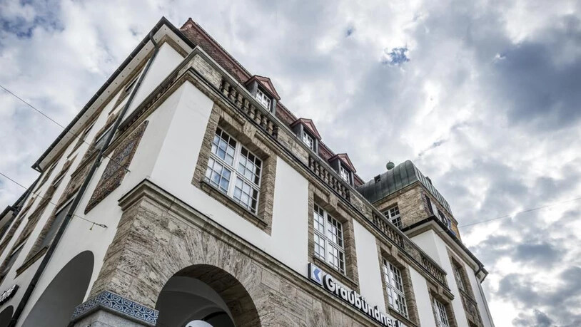 Hauptsitz der Graubündner Kantonalbank am Postplatz in Chur.