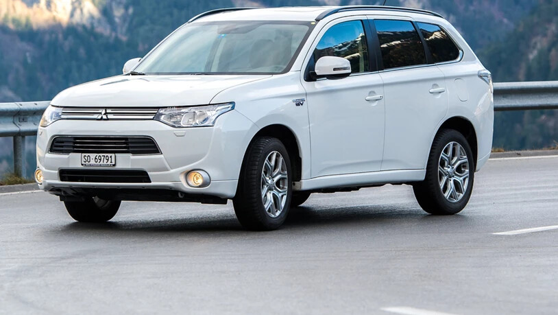 Mitsubishi Outlander PHEV. SUV mit Vierradantrieb und Plug-in-Hybrid-Technik. Fotografiert am 17. Dezember 2013
BIld Yanik Buerkli Auto Hybrid SUV Mitsubishi
