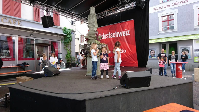Ein junges Trio auf die RSO-Bühne.