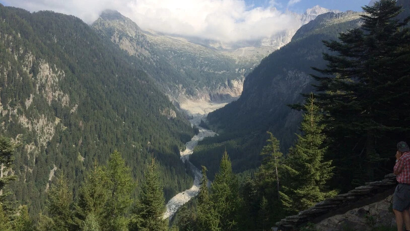 Blick in das Bondascatal.