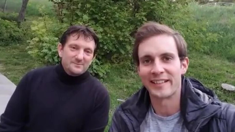 Adam Quadroni und Natanael Wildermuth (rechts). 