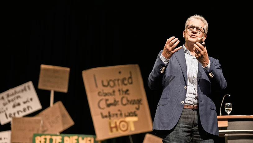 «Es geht um unsere Erde», sagt Thomas Stocker. «Es geht um unsere Erde», sagt Thomas Stocker.