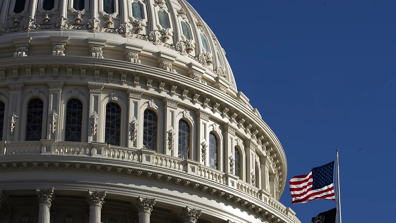 Schauplatz der Impeachment-Auseinandersetzung um Präsident Trump: the Capitol of Washington, Parlamentsgebäude der USA und damit auch Sitz des Senats.