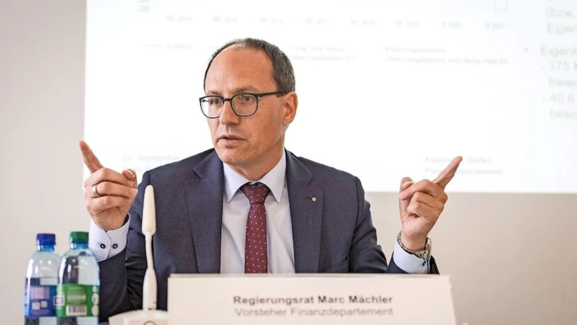 «Eine Trendumkehr»: Der neue St. Galler Finanzchef Marc Mächler muss den Kanton nach fetten Jahren durch eine schwierigere Zeiten lotsen.