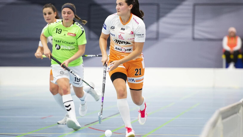 Corin Rüttimann geht bei Piranha Chur vorne weg.