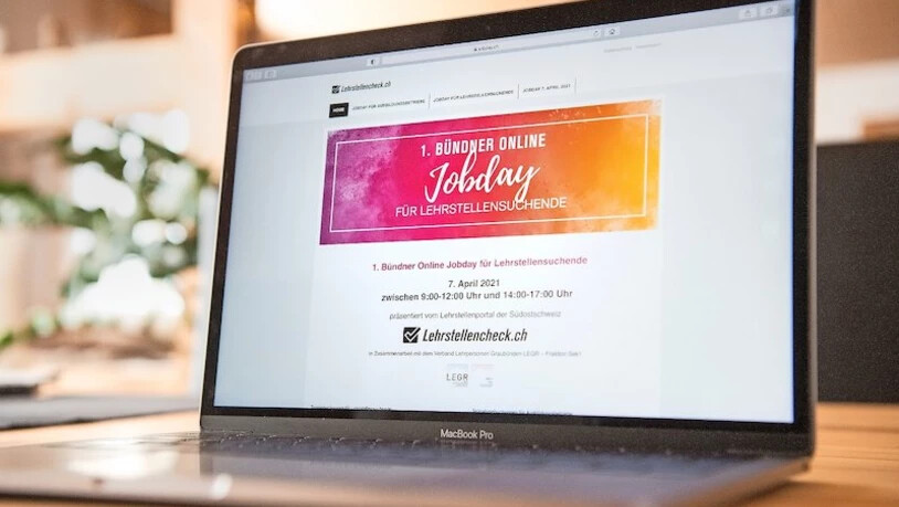 Premiere: Zum ersten Mal fand am Mittwoch der «Online-Jobday» statt.