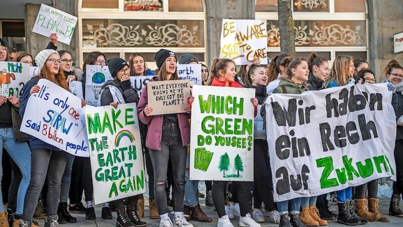 Ein Recht auf Zukunft: Dies fordern die Initiantinnen und Initianten des «Strike for future» auch diesen Freitag. Ein Recht auf Zukunft: Dies fordern die Initiantinnen und Initianten des «Strike for future» auch diesen Freitag.