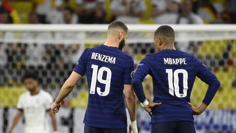 Vom Sturm um Karim Benzema und Kylian Mbappé wird in Frankreich mehr erwartet