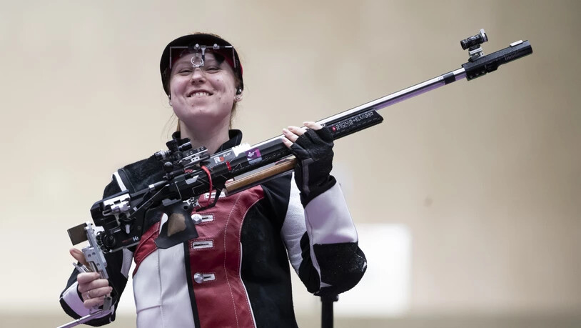 Nach Bronze zum Auftakt die Krönung für Nina Christen: Olympiasieg im Dreistellungsmatch über 50 m mit dem Gewehr