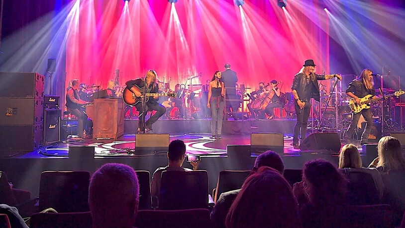 Premiere: An einem privaten Anlass kam Gotthard auf den Geschmack, mit einem Orchester aufzutreten.