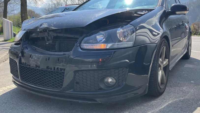 Unfall auf der A3: Beim Wechseln auf die Überholspur kollidierten zwei Autos.