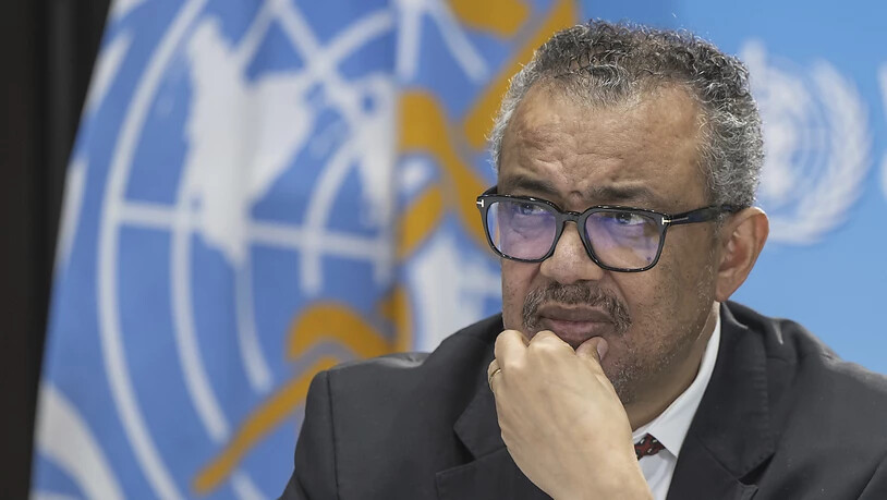 "Das ist keine Panik": Der Direktor der Weltgesundheitsorganisation (WHO), Tedros Adhanom Ghebreyesus, warnte in Davos GR vor der nächsten Pandemie. (Archivbild)