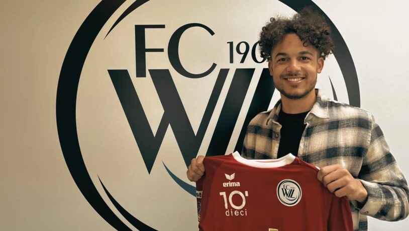 Neue Heimat: Gion Fadri Chande wechselt zum FC Wil. Neue Heimat: Gion Fadri Chande wechselt zum FC Wil.