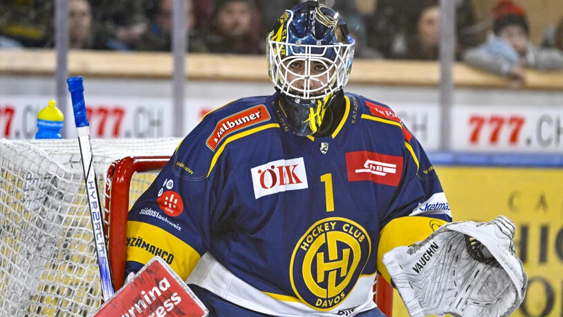Debüt in der National League: Der ehemalige Lakers-Junior Laurin Solèr hütete Ende Januar für 20 Minuten das Tor des HC Davos. Debüt in der National League: Der ehemalige Lakers-Junior Laurin Solèr hütete Ende Januar für 20 Minuten das Tor des HC Davos.