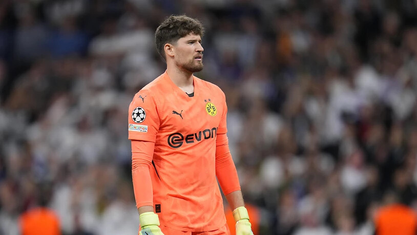 Gregor Kobel kann gegen Leipzig nicht mittun