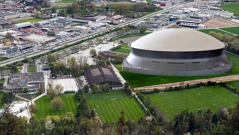 Der geplante Superdome, aus dem dann aber nichts wurde. Der geplante Superdome, aus dem dann aber nichts wurde.
