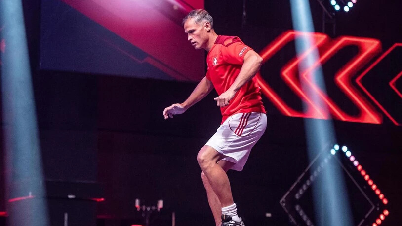 Ex-Mister-Schweiz Renzo Blumenthal macht beim «Ninja Warrior Switzerland Promi Special» mit. Ex-Mister-Schweiz Renzo Blumenthal macht beim «Ninja Warrior Switzerland Promi Special» mit.