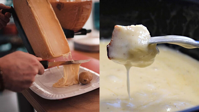 Raclette und Fondue sind beides beliebte Schweizer Käsegerichte. Raclette und Fondue sind beides beliebte Schweizer Käsegerichte.