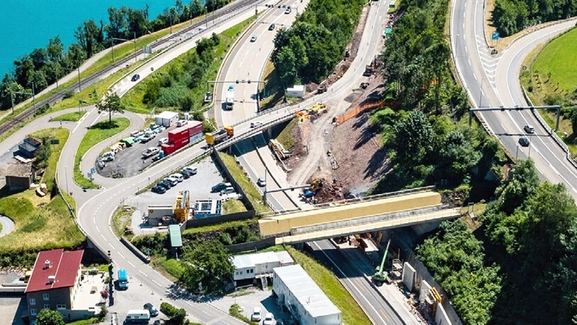 Neuer Anschluss für Mühlehorn: Dank einer neuen Ausfahrt soll der Umweg über Walenstadt vermieden werden. Neuer Anschluss für Mühlehorn: Dank einer neuen Ausfahrt soll der Umweg über Walenstadt vermieden werden.