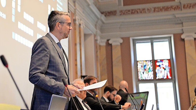 «Keine Blankoschecks für Kunden»: Landammann Benjamin Mühlemann verteidigt das Vorgehen der Verwaltung rund um die Bauabsichten der Fritz Landolt AG. 