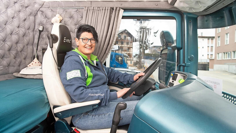Will der Ukraine auch in Zukunft helfen: Monika Kesselring hat mit ihrem Lastwagen bereits zwei Mal medizinische Hilfsgüter transportiert, die für ukrainische Spitäler bestimmt waren. Will der Ukraine auch in Zukunft helfen: Monika Kesselring hat mit ihrem Lastwagen bereits zwei Mal medizinische Hilfsgüter transportiert, die für ukrainische Spitäler bestimmt waren.
