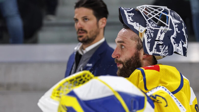 Tadellos: Sandro Aeschlimann zeigte in den Play-offs, weshalb er zu den besten Schweizer Goalies gehört. Tadellos: Sandro Aeschlimann zeigte in den Play-offs, weshalb er zu den besten Schweizer Goalies gehört.