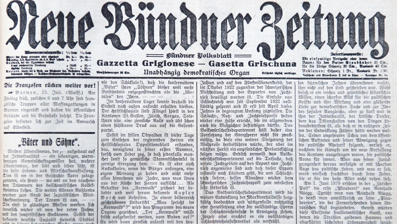 Spannender Einblick: Im Sommer vor 100 Jahren waren Themen wie die Trockenheit präsent. Spannender Einblick: Im Sommer vor 100 Jahren waren Themen wie die Trockenheit präsent.