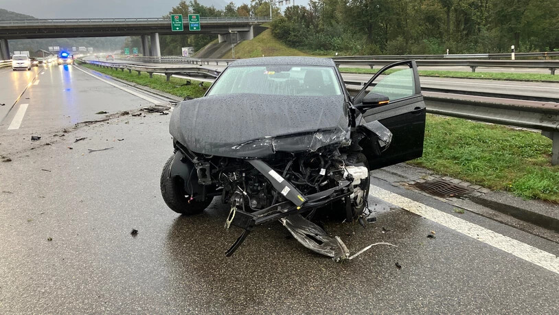 Er wird beim Unfall nicht verletzt.
