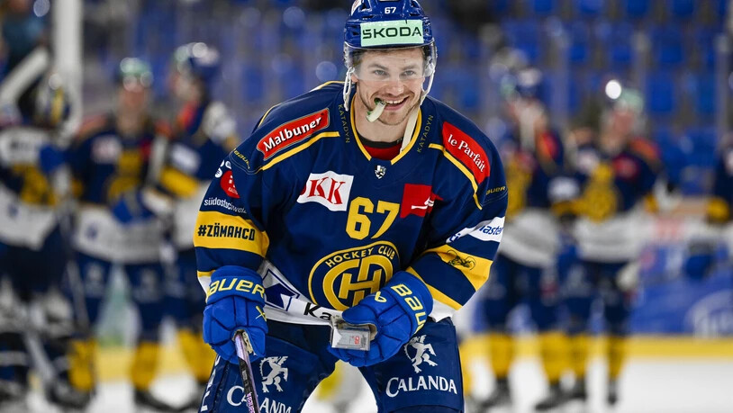 1,74 Meter grosser Powerstürmer: Leon Bristedt trägt seit dem Spätsommer 2022 das Trikot des HC Davos. 1,74 Meter grosser Powerstürmer: Leon Bristedt trägt seit dem Spätsommer 2022 das Trikot des HC Davos.