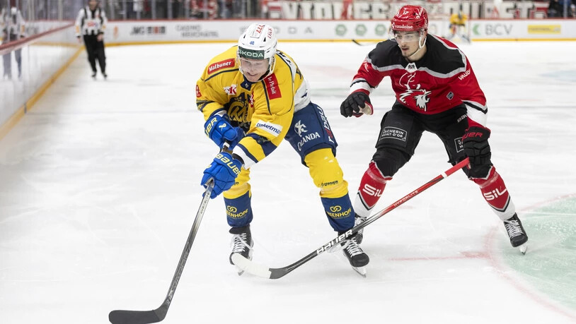 Gegner im Play-off-Viertelfinal: Dennis Rasmussen (links) und Lausannes Ken Jäger treffen am Sonntag wieder aufeinander. Gegner im Play-off-Viertelfinal: Dennis Rasmussen (links) und Lausannes Ken Jäger treffen am Sonntag wieder aufeinander.