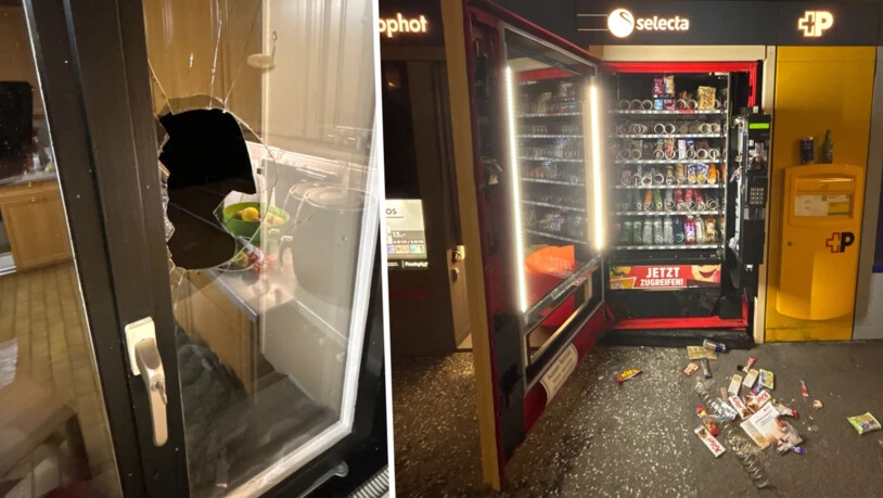 Einmal mit Gewalt, einmal ohne: In Filzbach schlagen Unbekannte ein Fenster eines Einfamilienhauses ein. In Glarus wird der Selecta-Automat mit einem Schlüssel geöffnet und teilweise ausgeräumt. Einmal mit Gewalt, einmal ohne: In Filzbach schlagen Unbekannte ein Fenster eines Einfamilienhauses ein. In Glarus wird der Selecta-Automat mit einem Schlüssel geöffnet und teilweise ausgeräumt.