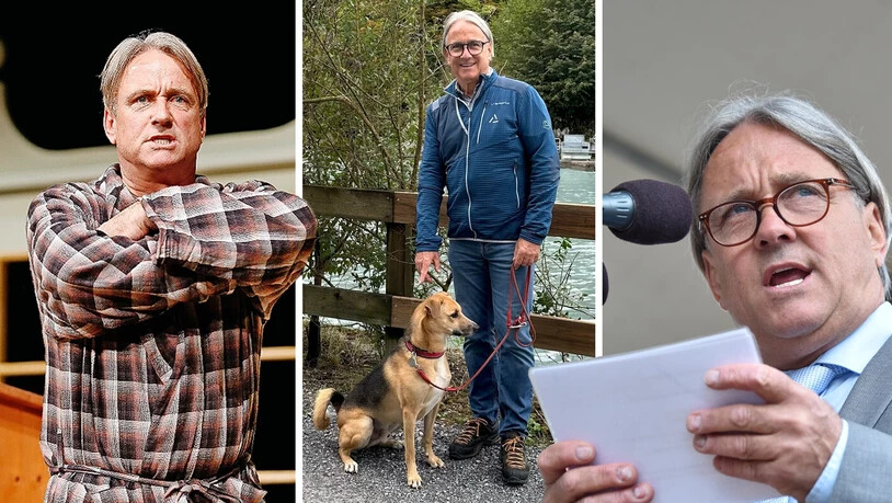 Ihn gibt es mehr als einmal: Rolf Blumer trifft man auf der Theaterbühne, auf dem Spazierweg oder im Landsgemeindering. Ihn gibt es mehr als einmal: Rolf Blumer trifft man auf der Theaterbühne, auf dem Spazierweg oder im Landsgemeindering.