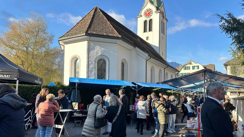 Sie gab den Anlass: Die Kirche in Ennenda besteht seit 250 Jahren. 