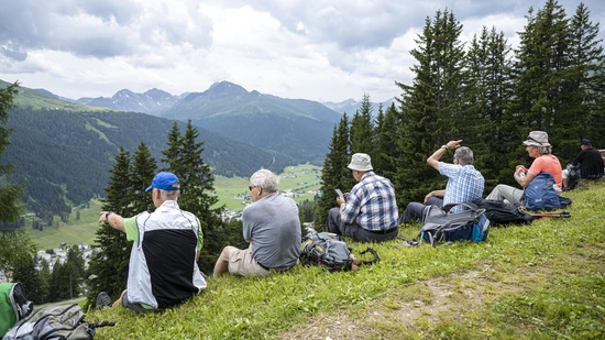 Viele Gäste im Kanton: Obwohl Graubünden im Winter mehr Logiernächte verzeichnet, war der Juni ein beliebter Monat im Kanton.