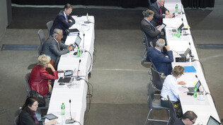 Augustsession Grossen Rat Grossrat Stadthalle Chur Corona Coronavirus 2020 Wahl Kantonsgericht Kantonsgerichtspräsident Präsident 